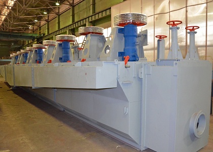 Flotation machines are manufactured and delivered to the LLC SP Anzob Republic of Tajikistan 